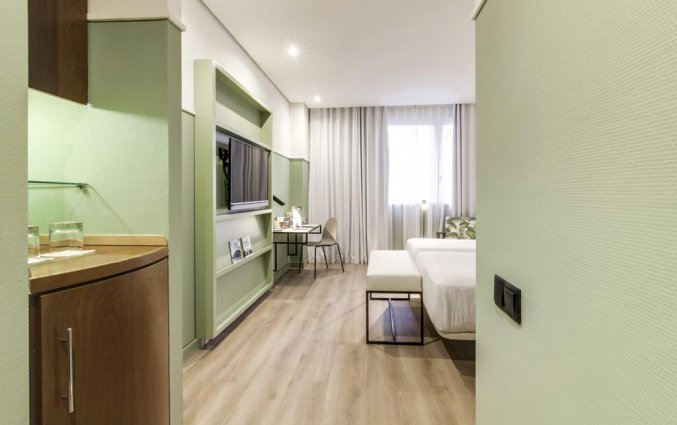 Tweepersoonskamer van Hotel Sercotel Acteon Valencia in Valencia