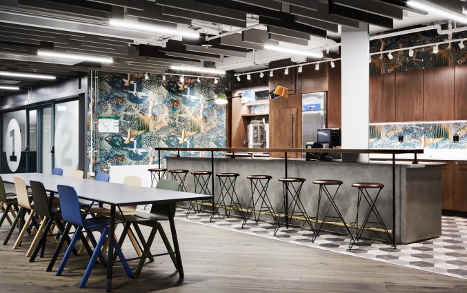 Lobby van Hostel Generator in Stockholm