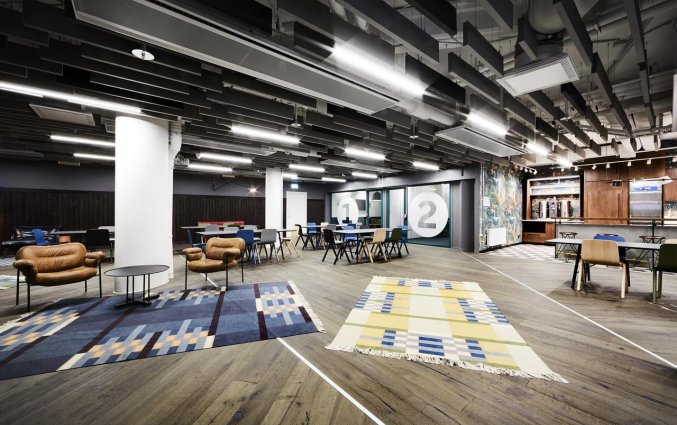 Lounge van Hostel Generator in Stockholm