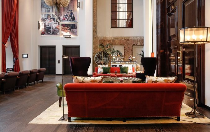 Lounge van Hotel Zoo Berlin in Berlijn