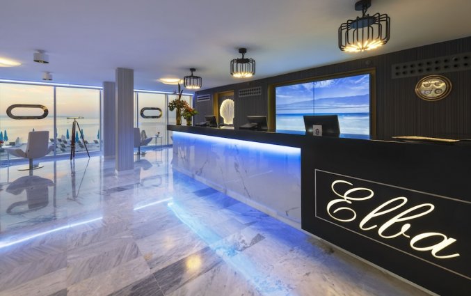 Receptie van Hotel Elba Sunset Thalasso Spa op Mallorca