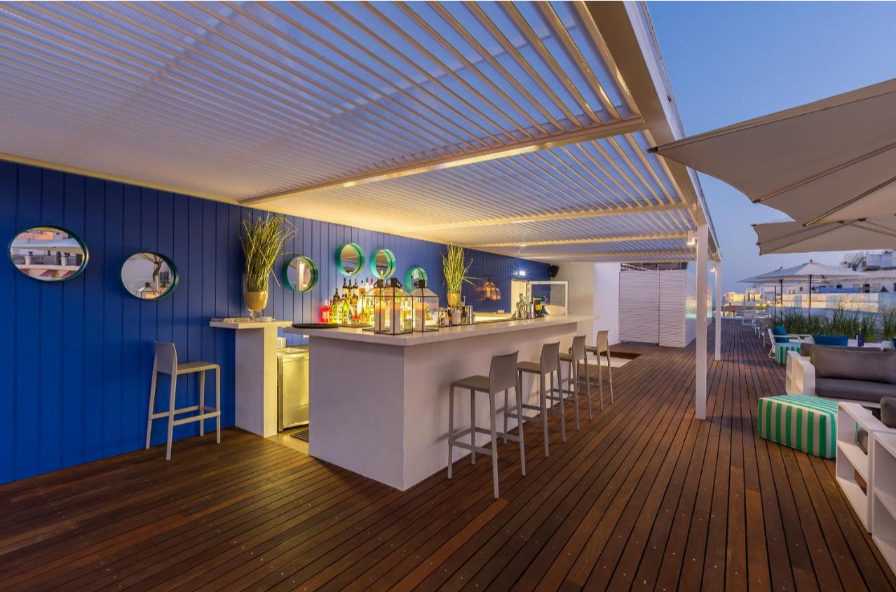 Bar van Hotel Baltum in de Algarve