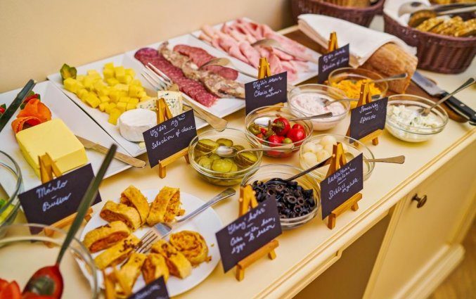 Ontbijt van hotel Josephine old town square