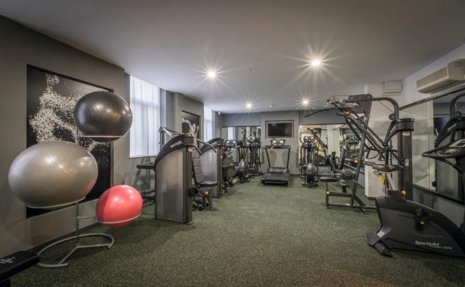 Fitnessruimte hotel Rui Plaza The Gresham in Dublin
