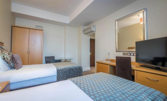 Slaapkamer hotel Rui Plaza The Gresham in Dublin