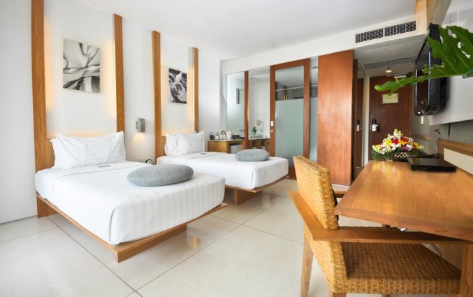 Tweepersoonskamer van hotel The Haven Bali Seminyak