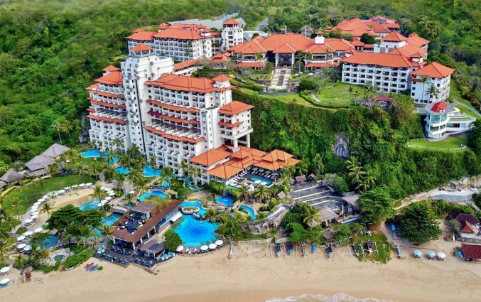 Bovenaanzicht van Resort Hilton Bali