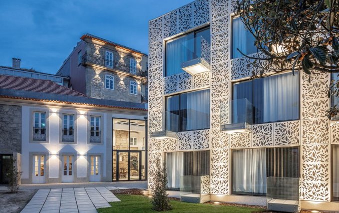 Buitenkant van hotel Caléway in Porto