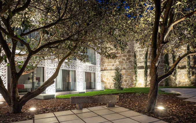 Tuin van Hotel Caleway in Porto