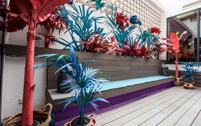 Lounge van hotel NYX in Madrid