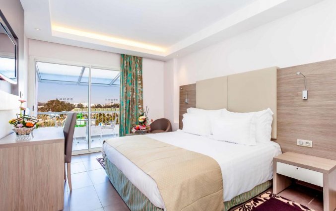 Slaapkamer van hotel Atlas Amadil Beach Aqua Sun in Agadir