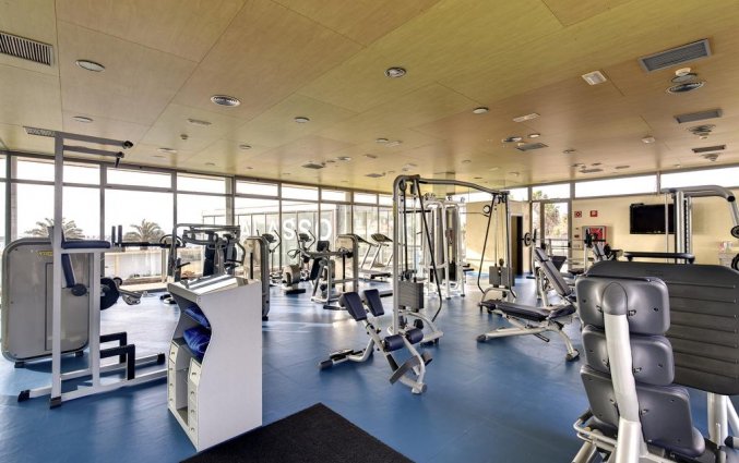 Fitnessruimte van resort Barcelo Castillo Beach in Fuerteventura