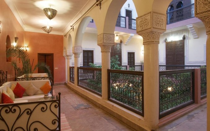 Gang van Riad Sidi Ayoub in Marrakech