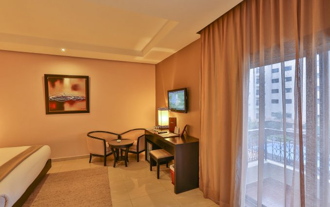 Tweepersoonskamer van Hotel Opera Plaza in Marrakech