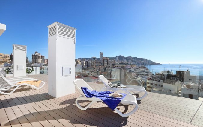 Dakterras van hotel Alameda in Alicante