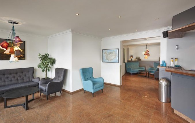 Lounge van hotel Fosshotel Baron in Reykjavik