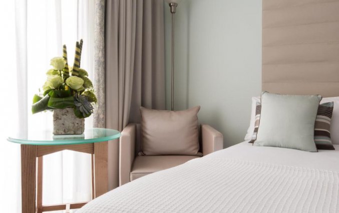 Slaapkamer van hotel Intercontinental Malta op Malta