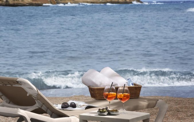 Strand van hotel Intercontinental Malta op Malta