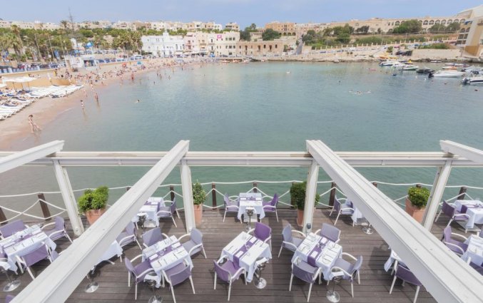Uitzicht van hotel Intercontinental Malta op Malta