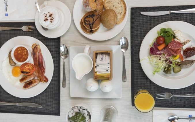 Buffet van Resort Radisson Blu in Malta St Julians