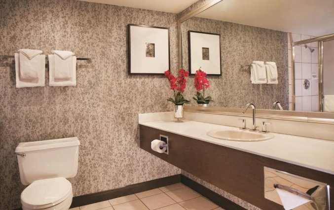 Badkamer van hotel Excalibur resort and Casino