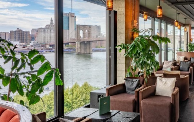 Restaurant van Hotel 1 Brooklyn Bridge in New York