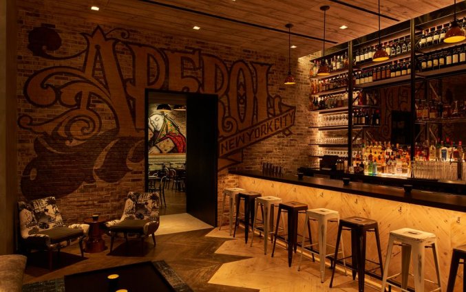 Andere hippe bar van hotel Arlo Nomad New York