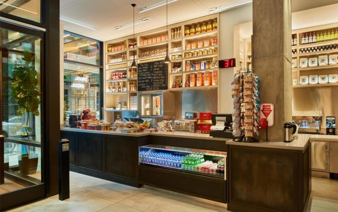 Kiosk van hotel Arlo Nomad New York