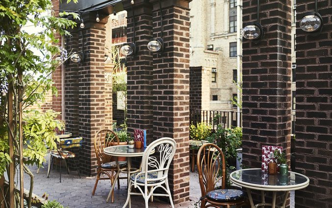 Terras van Hotel Freehand in New York