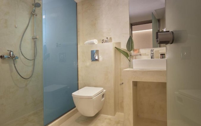 Badkamer van hotel Koukounaria in Zakynthos
