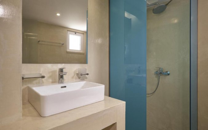 Badkamer van hotel Koukounaria in Zakynthos