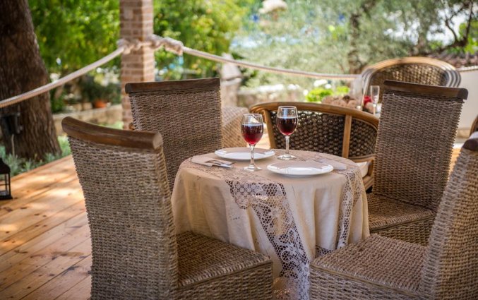 Restaurant van hotel Koukounaria in Zakynthos