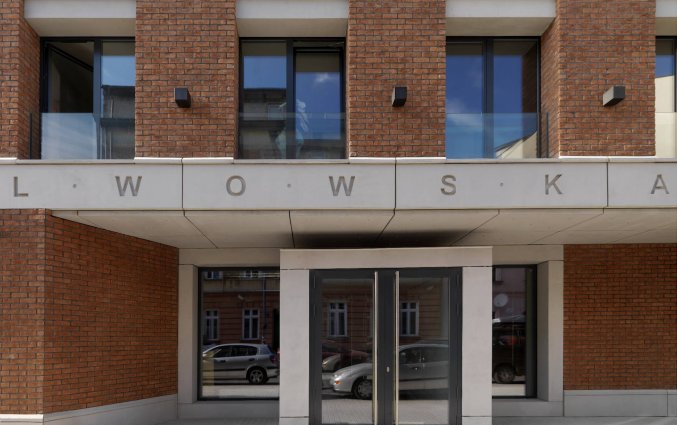 Hoofdingang hotel Lwowska1