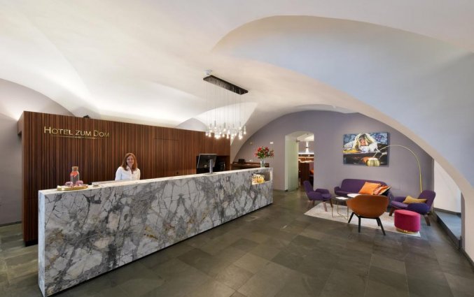 Receptie van Boutique Hotel Dom in Graz