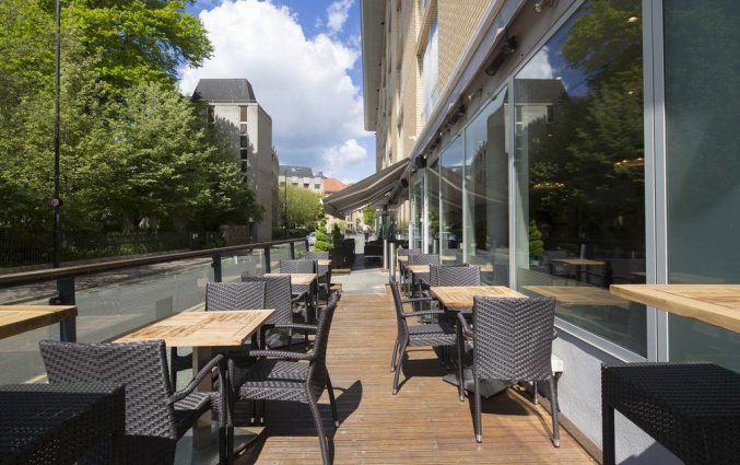 Terras van Hilton Garden Inn City Centre in Bristol