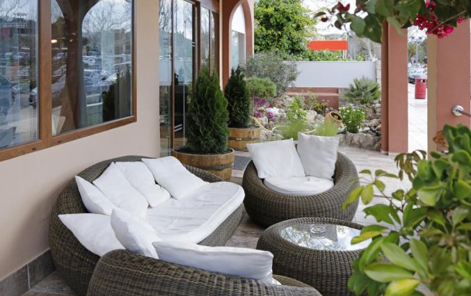 Voor Hotel Santa Ponsa Pins op Mallorca