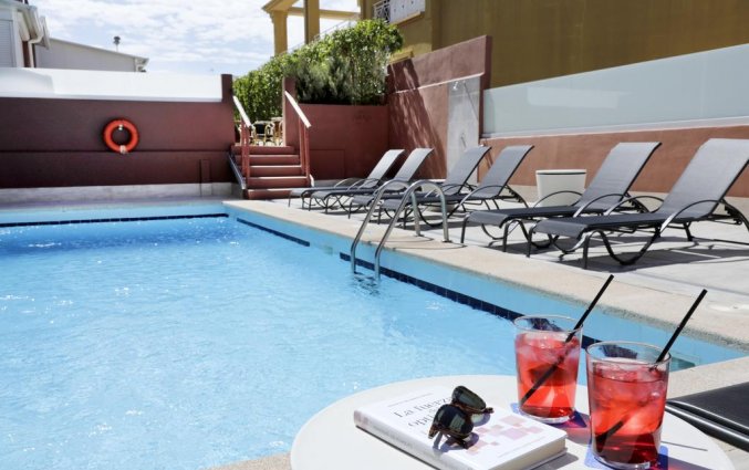 Zonneterras van Hotel Santa Ponsa Pins op Mallorca