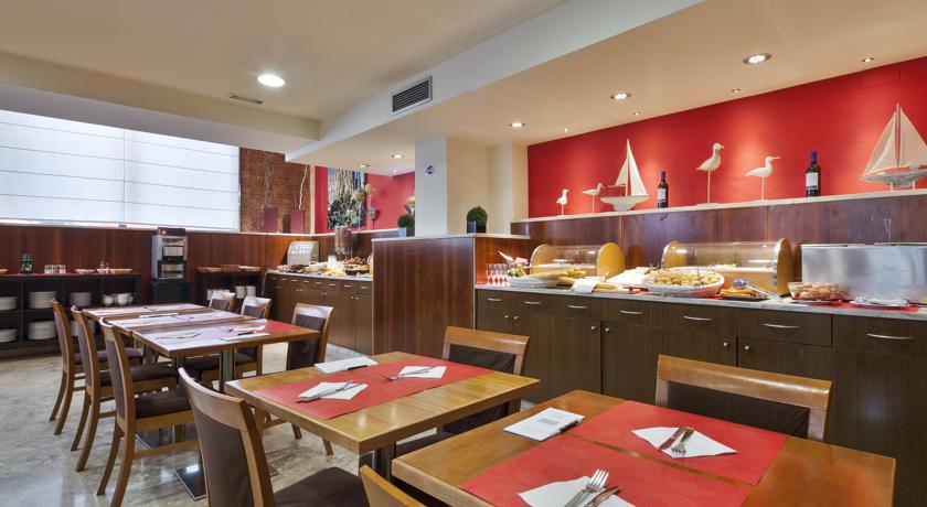 Ontbijtzaal van Hotel Aranea in Barcelona