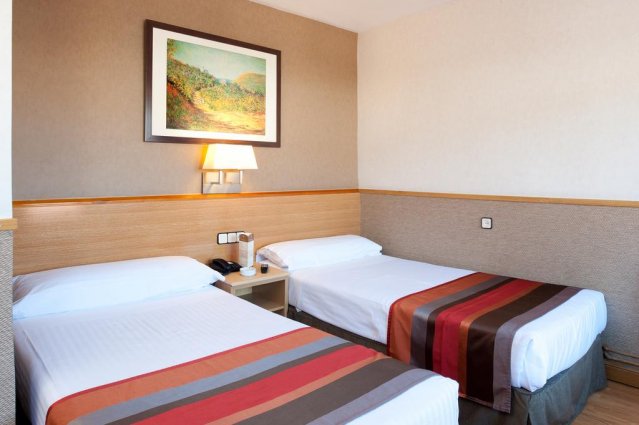 Tweepersoonskamer van Hotel Catalonia Park Güell in Barcelona