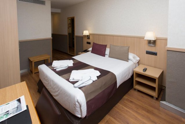 Tweepersoonskamer van Hotel Catalonia Park Güell in Barcelona