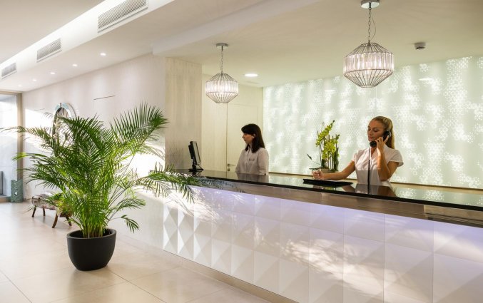 Receptie van Hotel Tomir Portals Suites op Mallorca