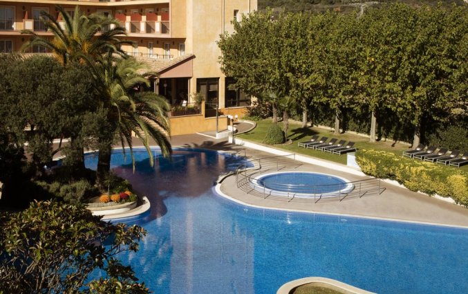 Uitzicht vanaf een kamer in Hotel Luna Park & Spa