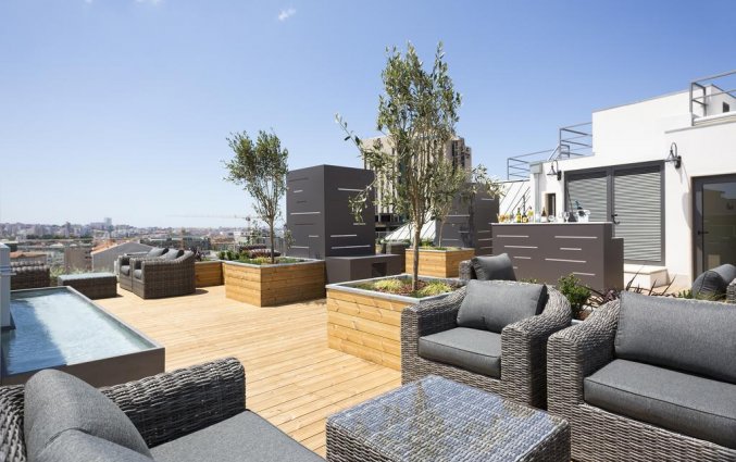 Dakterras van Hotel Acta The Avenue in Porto