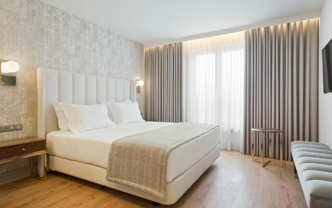 Tweepersoonskamer van Hotel Acta The Avenue in Porto