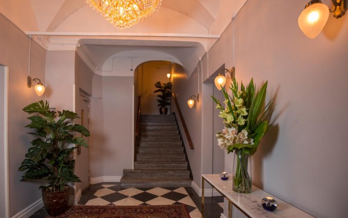Lobby van Hotel Gamla Stan in Stockholm