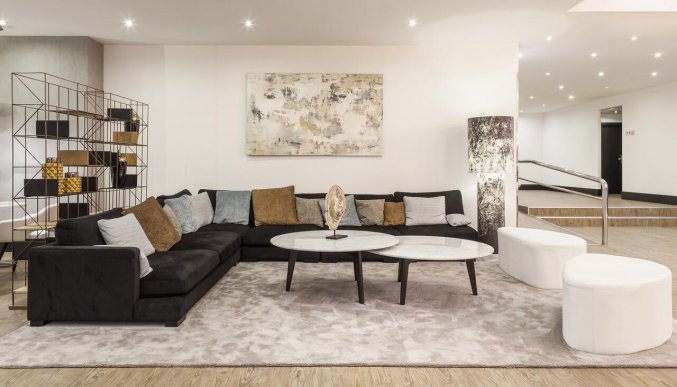 Zitgedeelte in Hotel Ilunion Bilbao