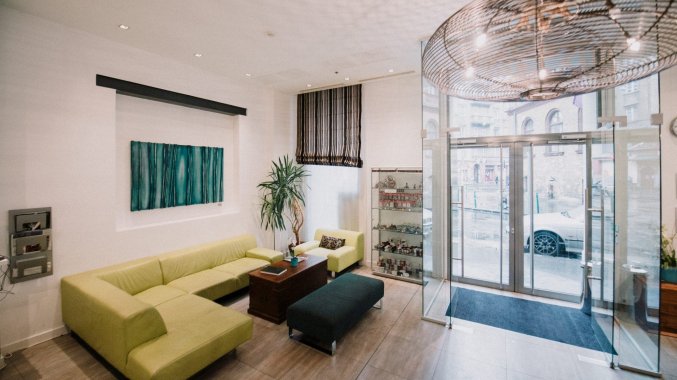 Lounge van Hotel Atrium Fashion