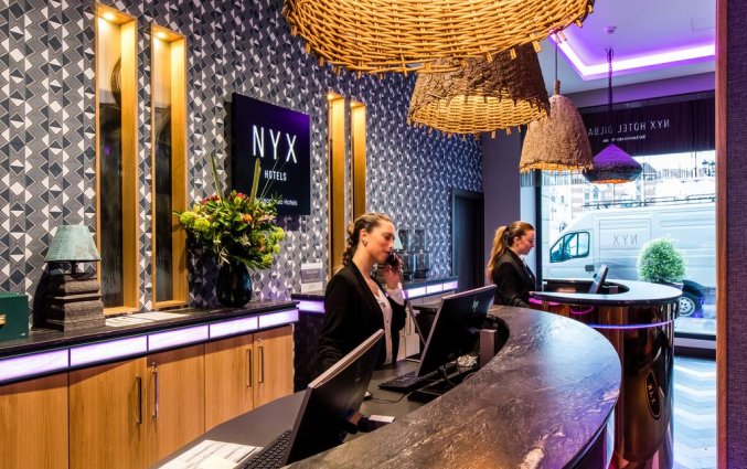 Receptie van NYX Hotel Bilbao by Leonardo Hotels
