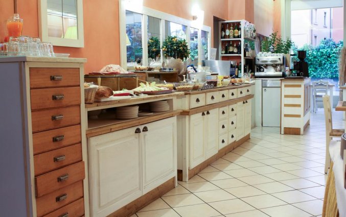 Ontbijt van hotel Italia Verona