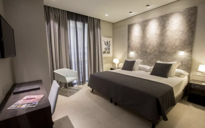 Tweepersoonskamer van Hotel Vincci Mercat Valencia